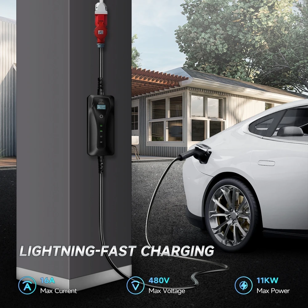 11KW 16A EV Charger Type 2 EVS - Type 2 Portable Ev Charger 11Kw Cee 评论和价格