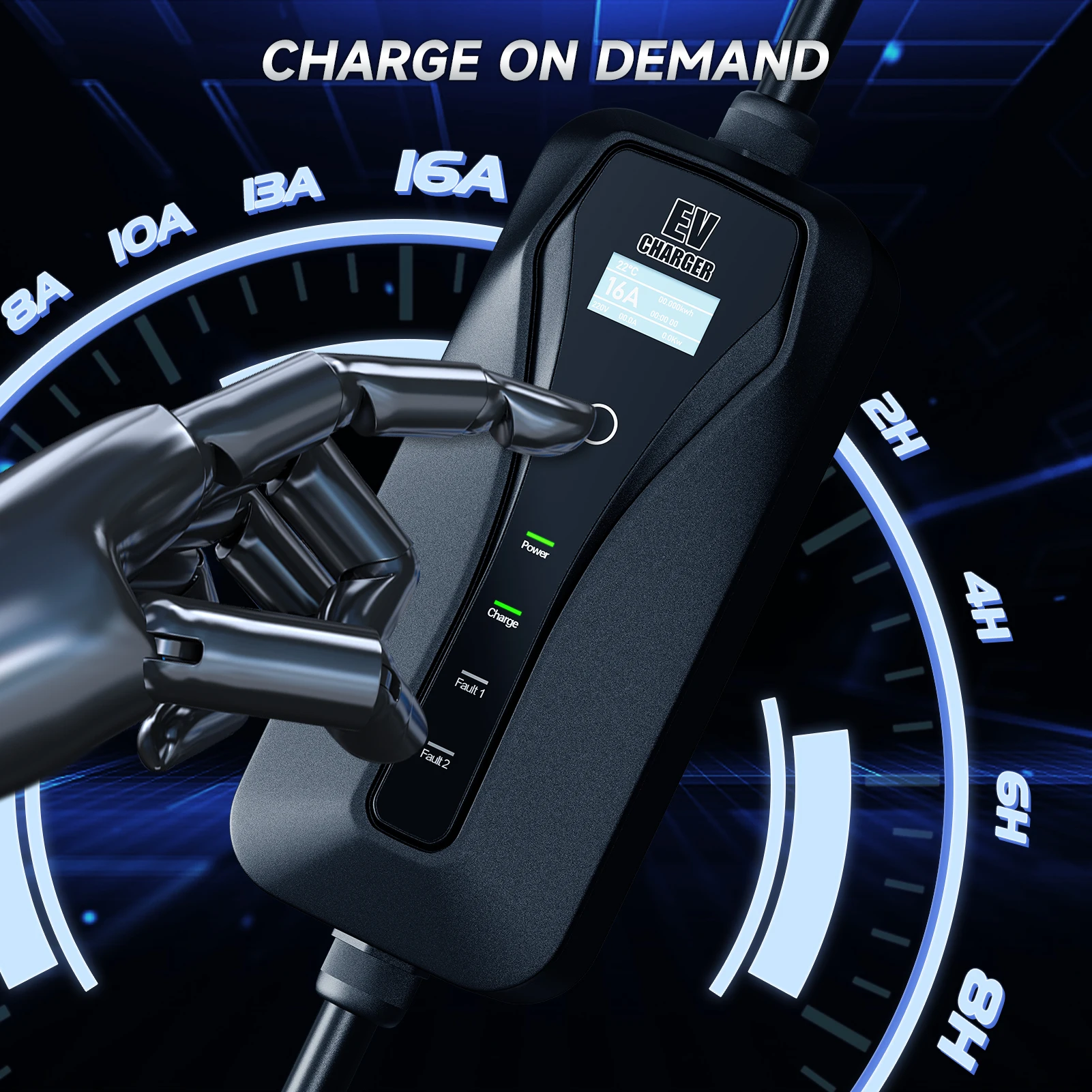 11KW 16A EV Charger Type 2 EVS - Type 2 Portable Ev Charger 11Kw Cee 评论和价格
